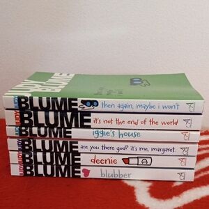 Judy Blume Book Collection Of 6.